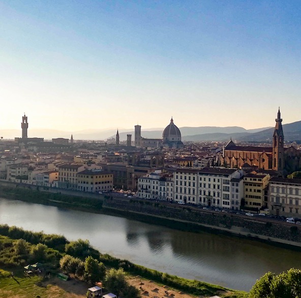 Florence sunset